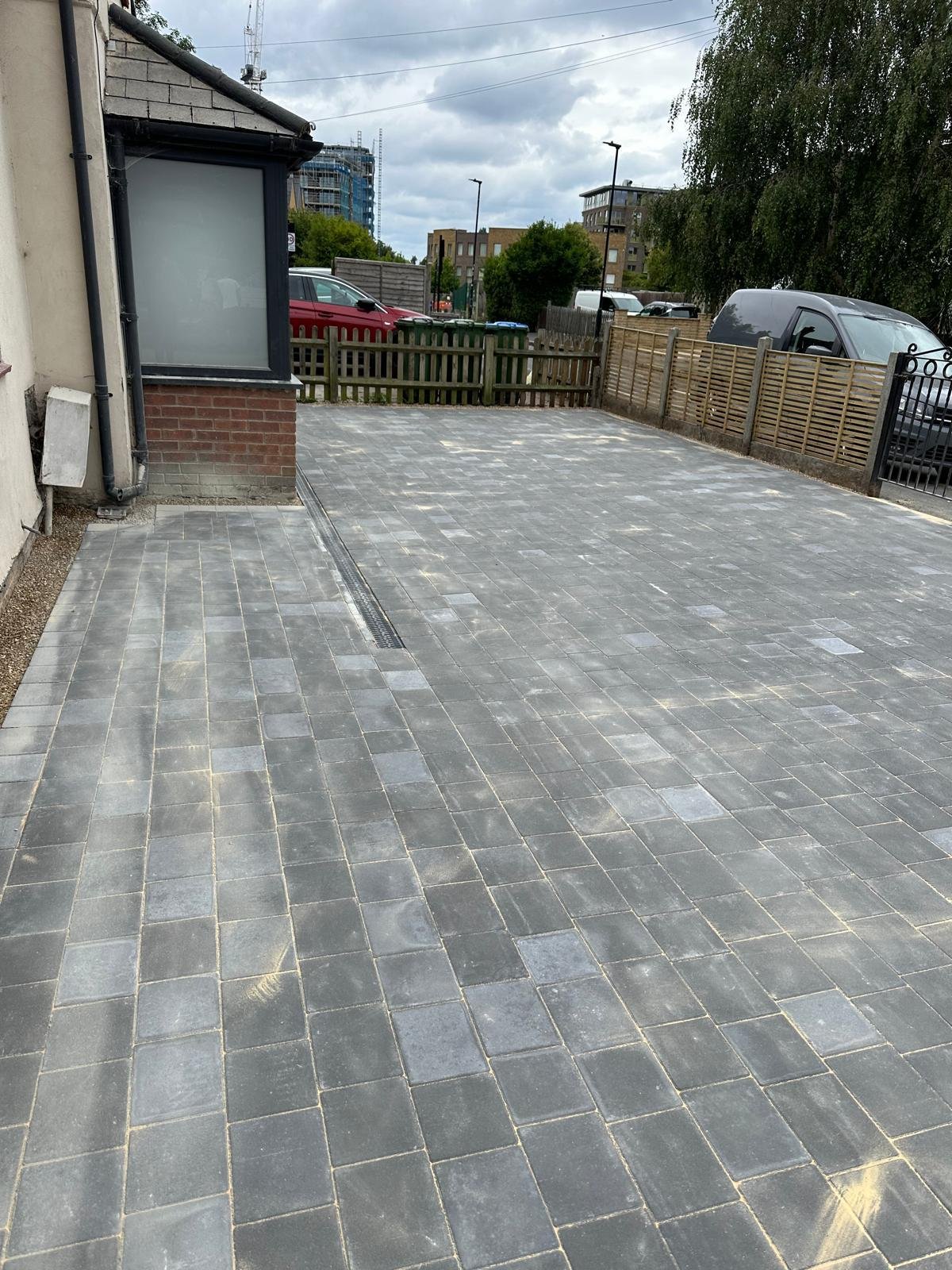 Block paving
